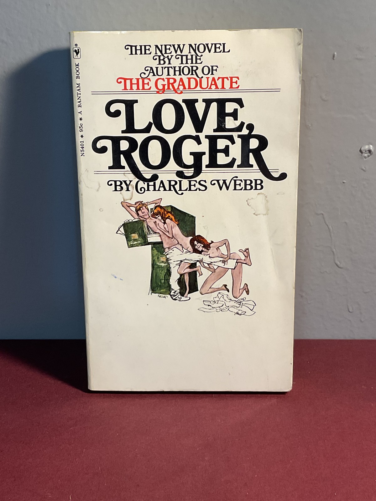 Love, Roger by Charles Webb (Author of The Graduate) Vintage Bantam Paperback