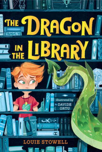 The Dragon in the Library (Kit the Wizard) – Paperback By Stowell, Louie – GOOD