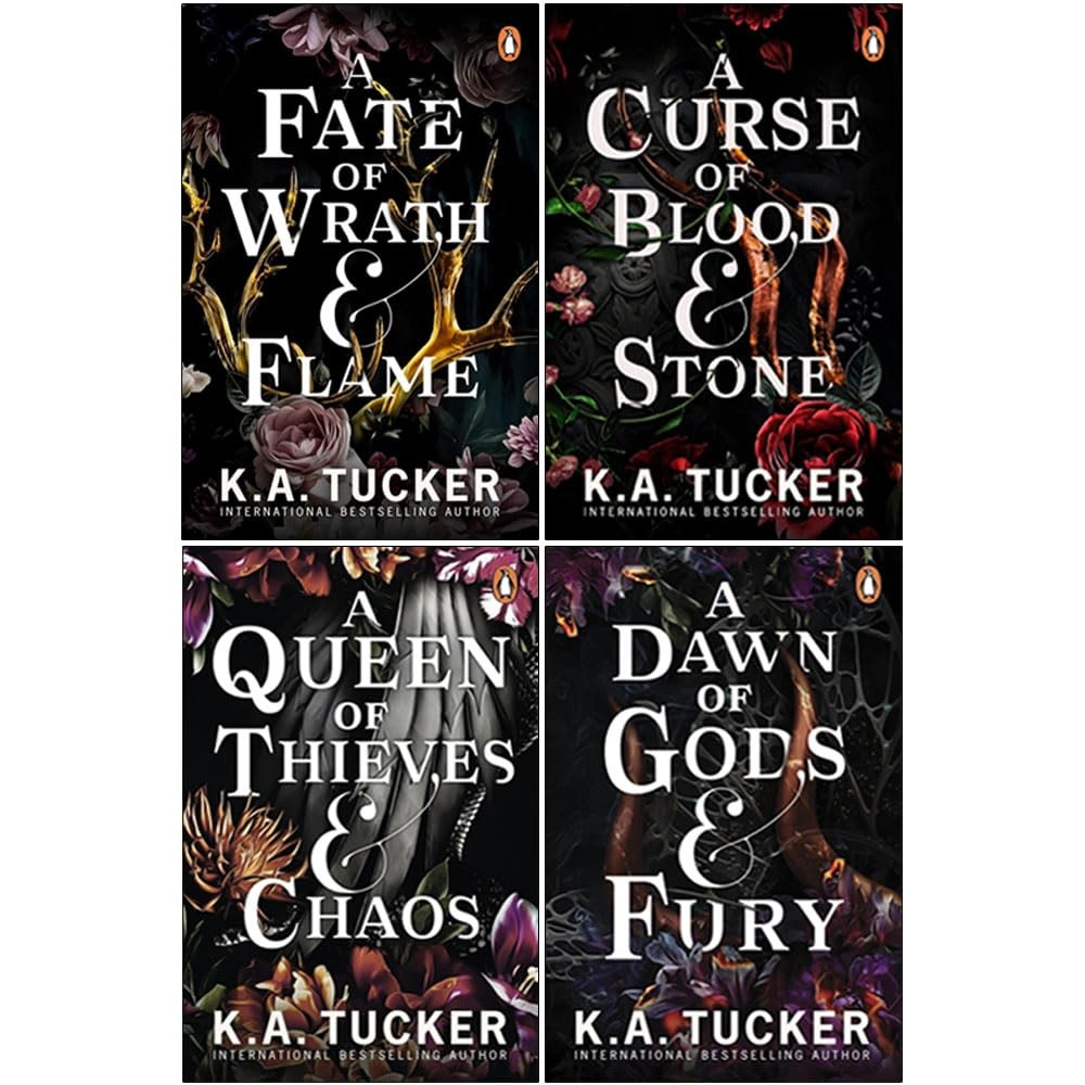 Fate & Flame Series by K.A. Tucker 4 Books Collection Set – Fiction – Paperback