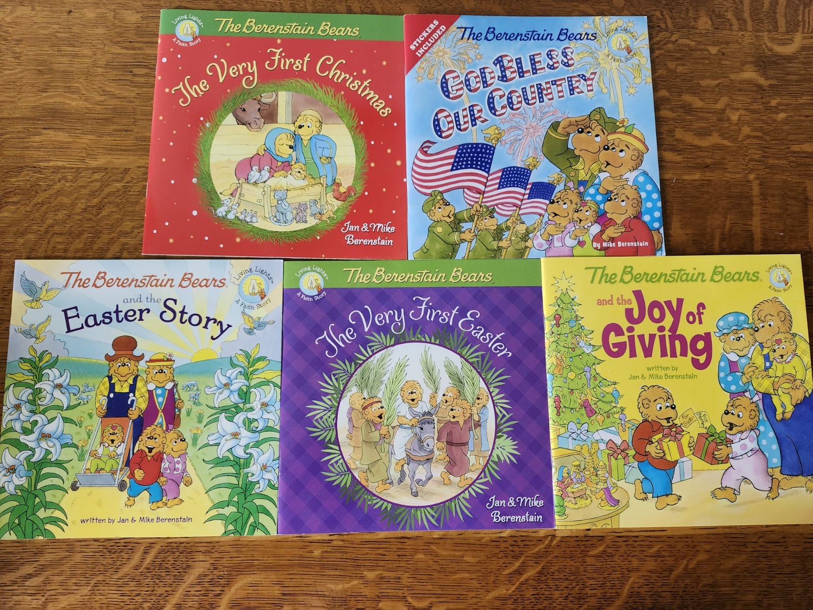 The Berenstain Bears Books Lot Of 5 Jan & Mike Berenstain Barely Used Paperback