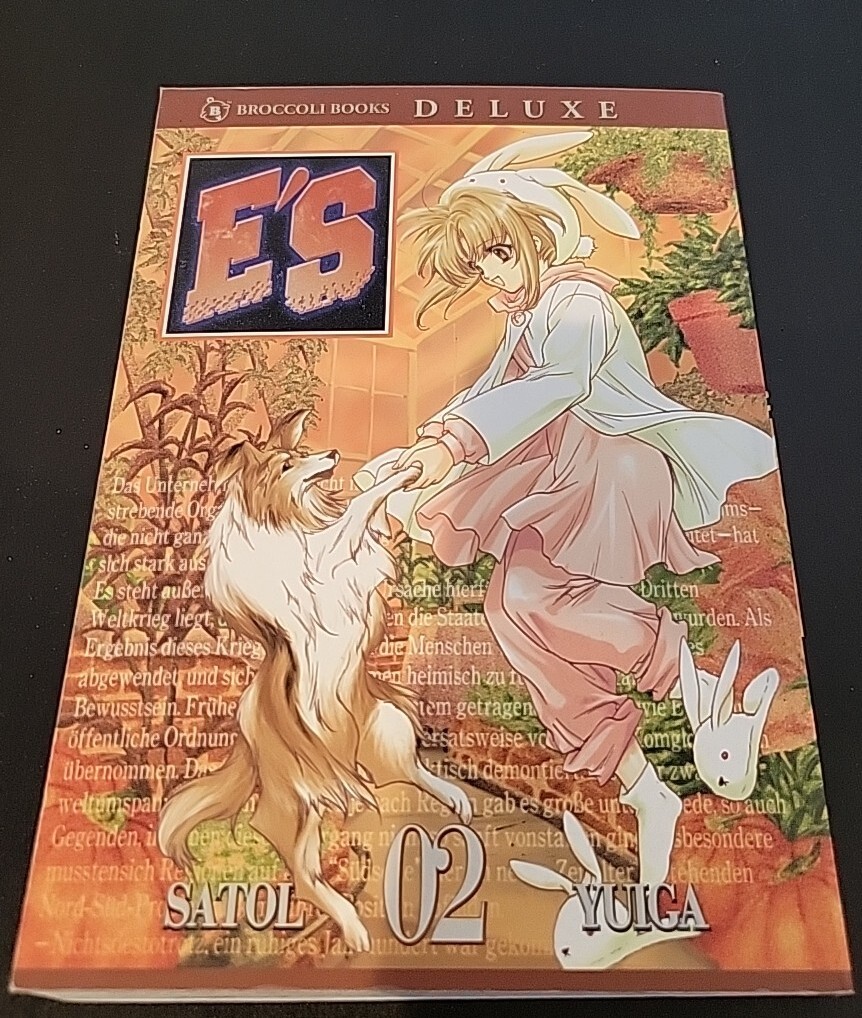 E’S Vol 2 Satol Yuiga Deluxe & Square Enix 1st Edition Action Fantasy RARE!!!