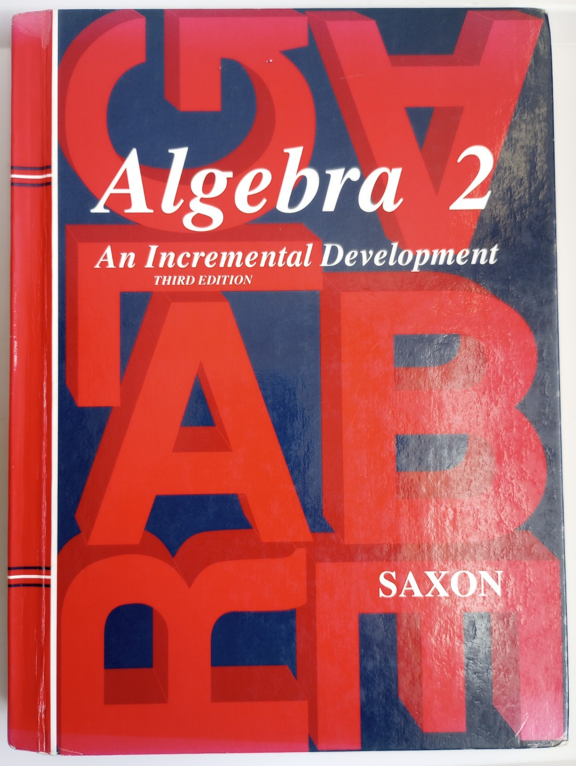 Saxon Algebra 2 – 3rd edition textbook hardcover CLEAN COPY