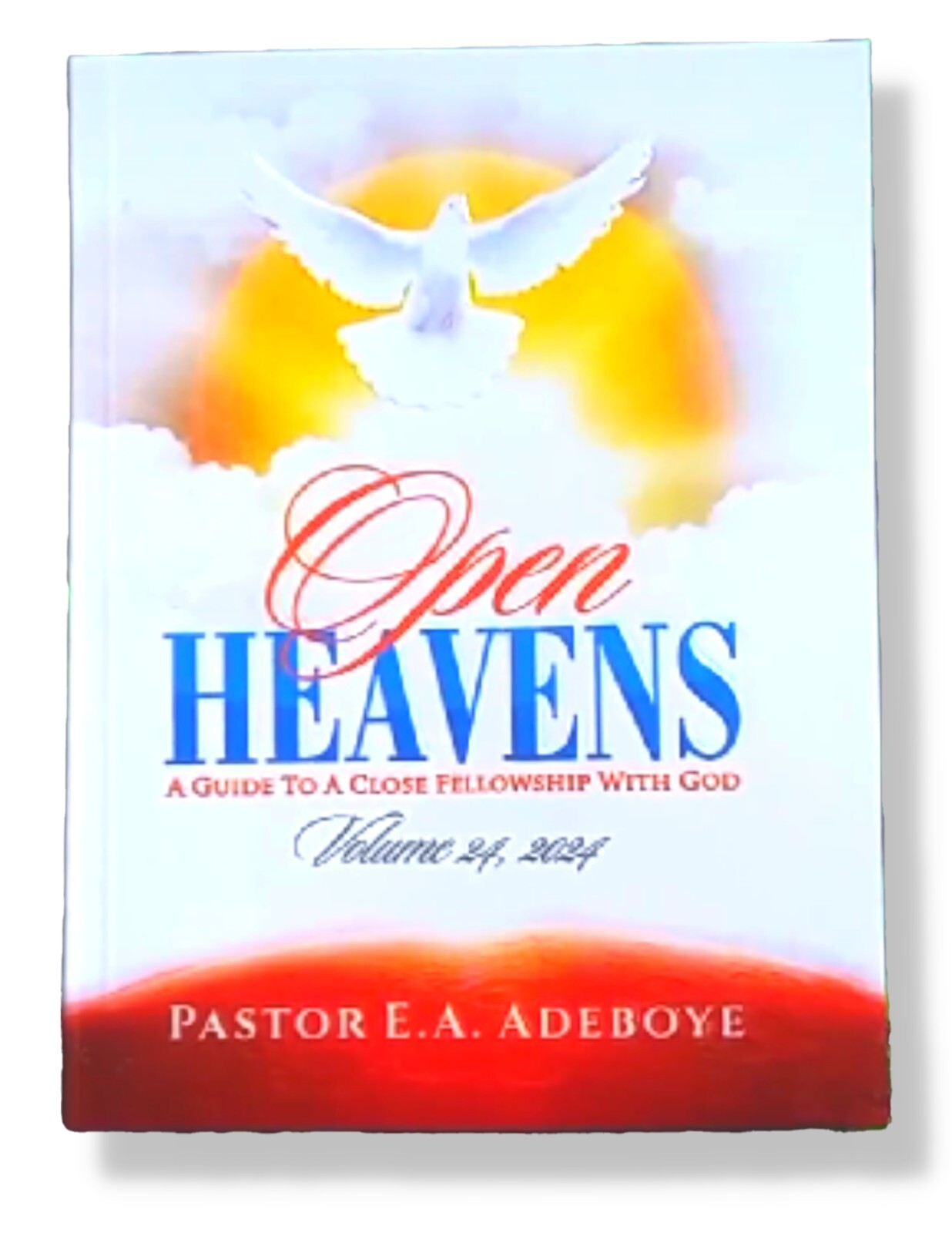 Open Heavens Volume 2024, Volume 24 – By Pastor E.A. Adegboye – Trade Paperback