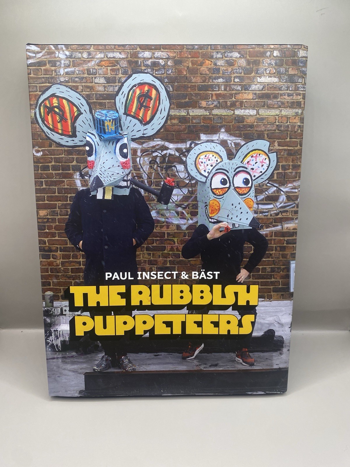 The Rubbish Puppeteers Paul Insect & Bast Graffiti Hardback Book Brand New