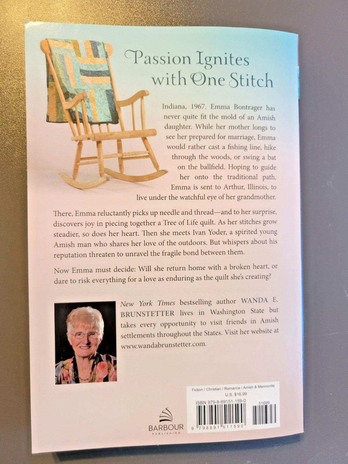 The Beginner’s Quilt by Wanda E Brunstetter – NYT Bestselling Author – Paperback