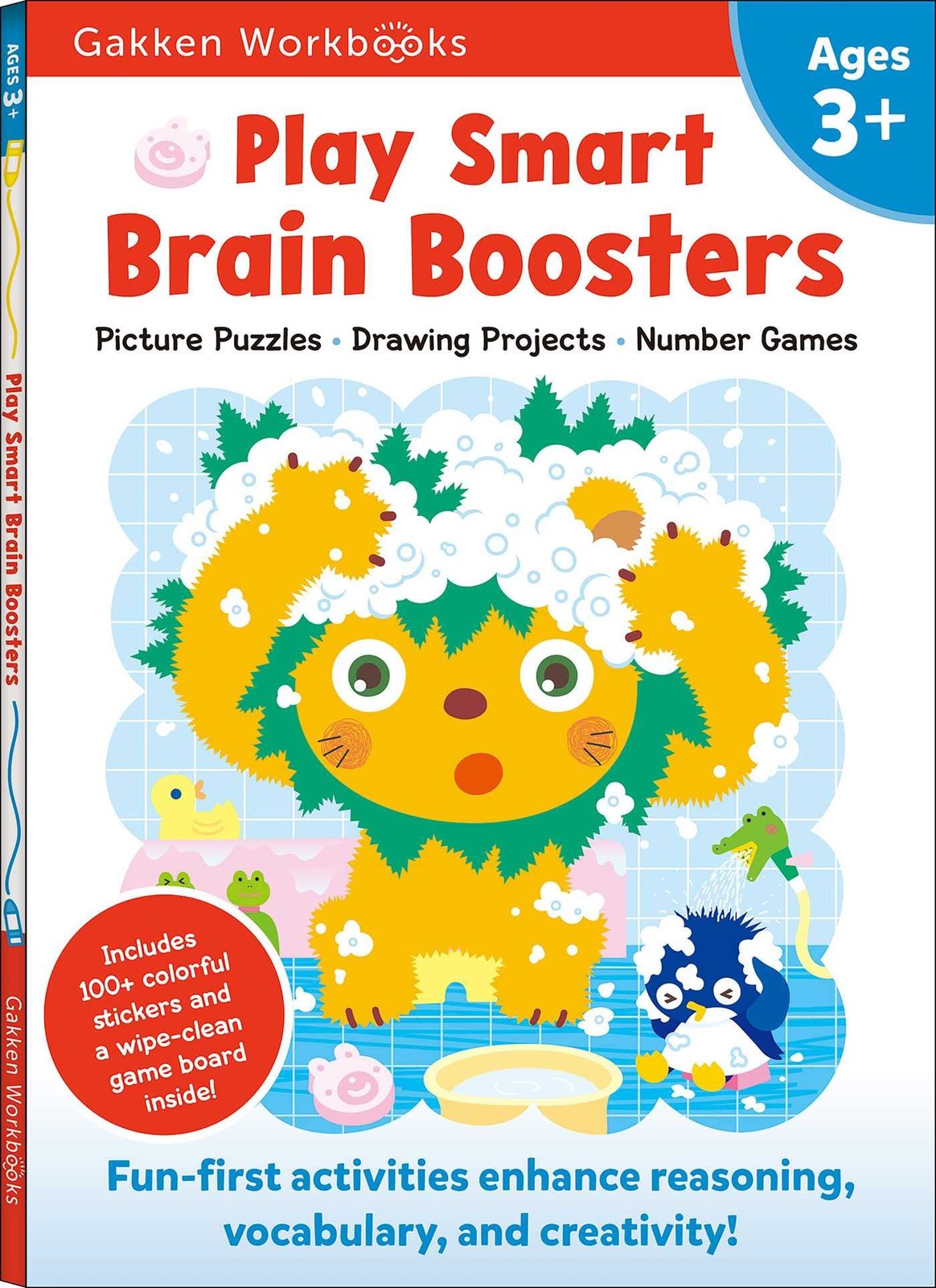 Play Smart Brain Boosters Age 3+: Preschool Activity Workbook with Stickers …