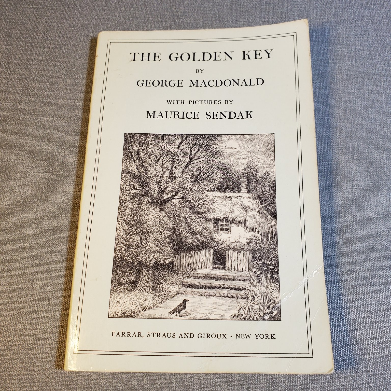 The Golden Key George MacDonald 1976 Maurice Sendak Illustrated Farrar Straus
