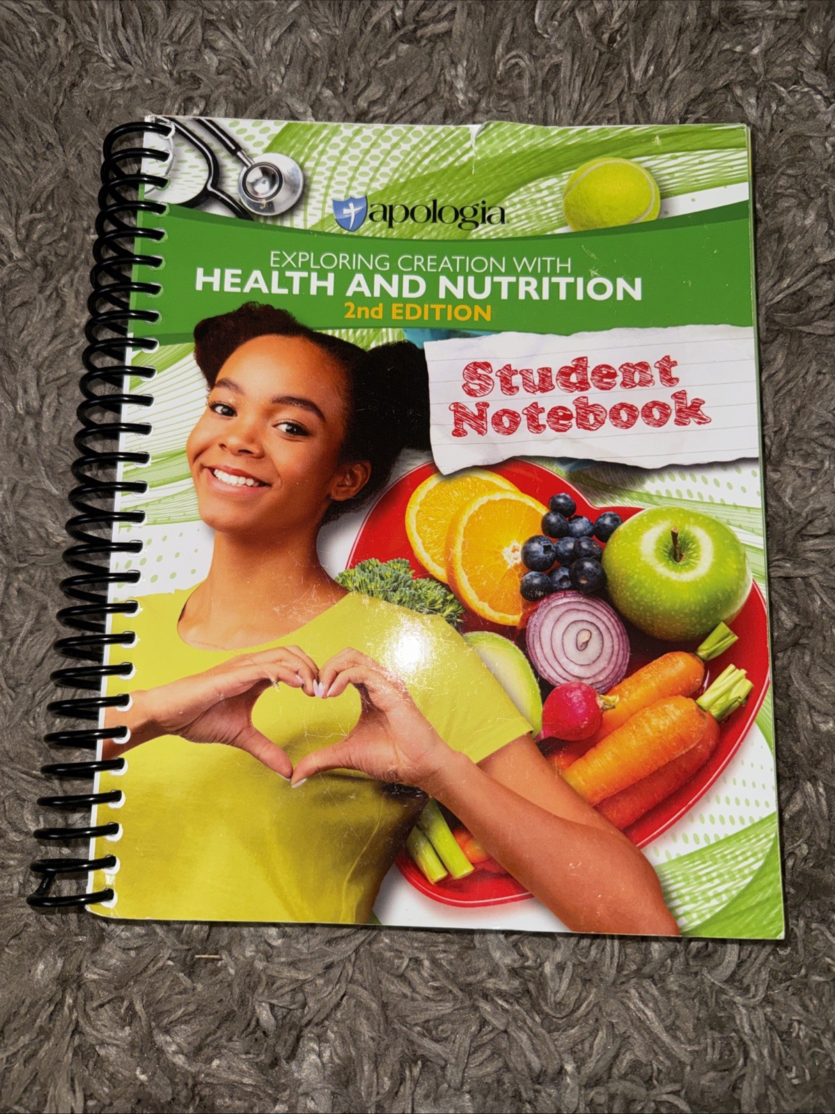 Exploring Creation Health & Nutrition Student Notebook 2nd Ed Apologia