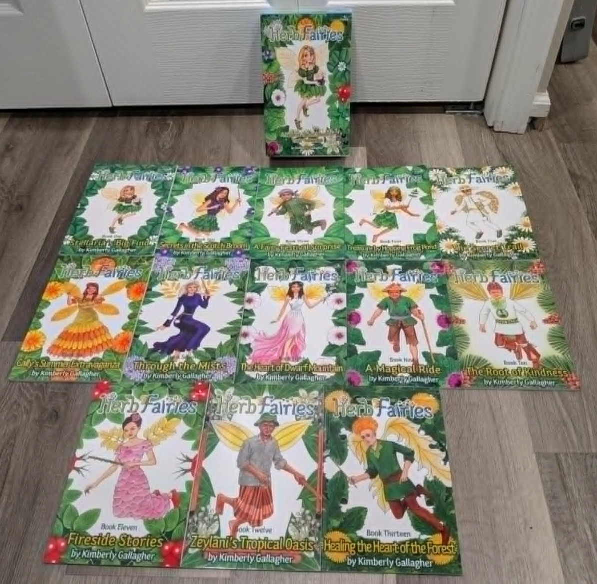 Herb Fairies Complete Boxed Set 13 Books Kimberly Gallagher Homeschool Plant RX
