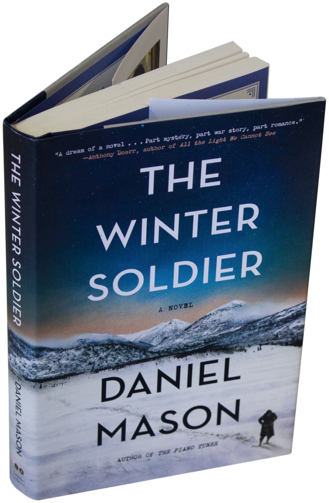 DANIEL MASON Winter Soldier SIGNED 1ST EDITION Historical WWI Romance Mystery HC