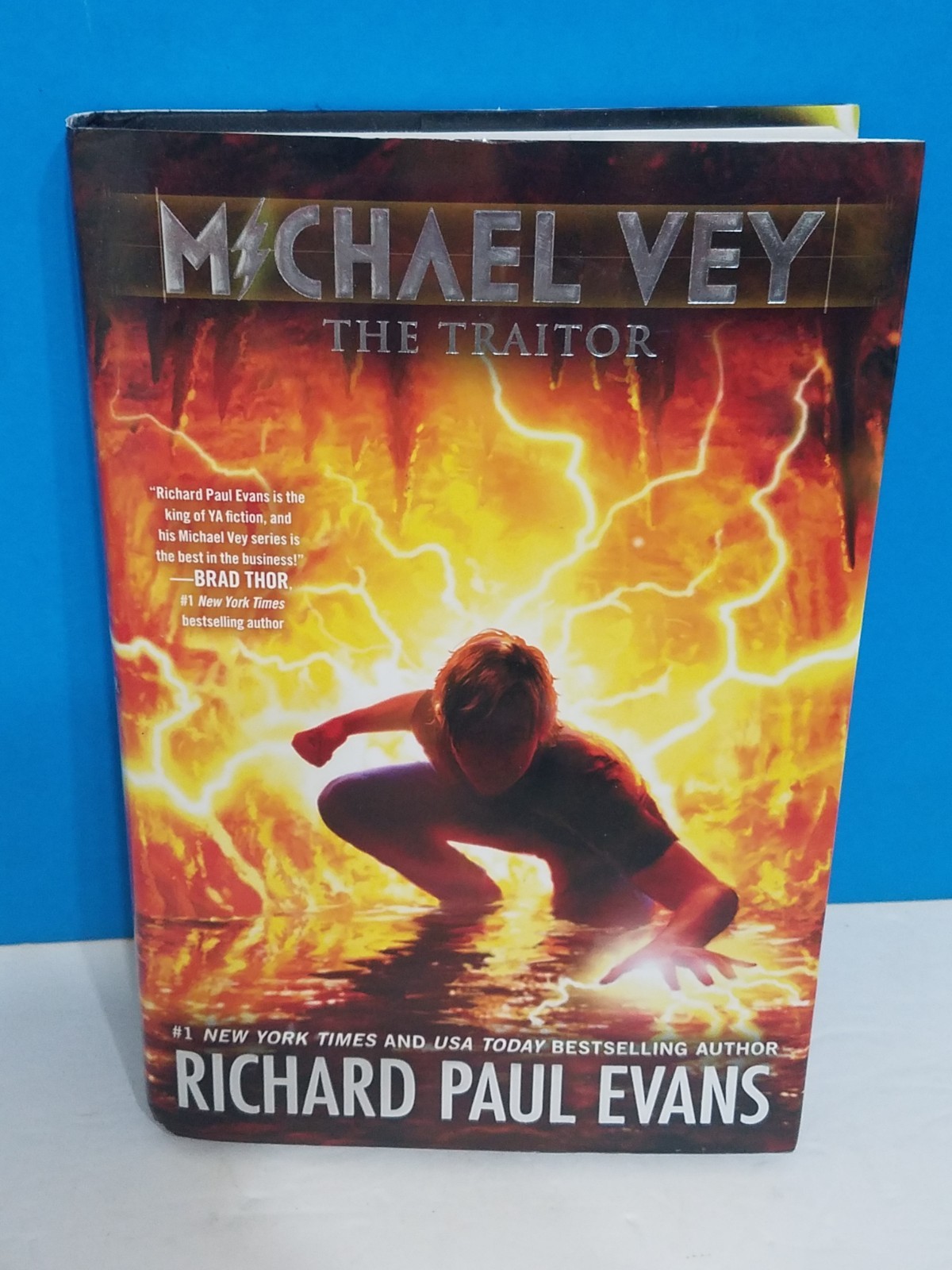 Michael Vey The Traitor by Richard Paul Evans (2023, Hardcover) SIGNED