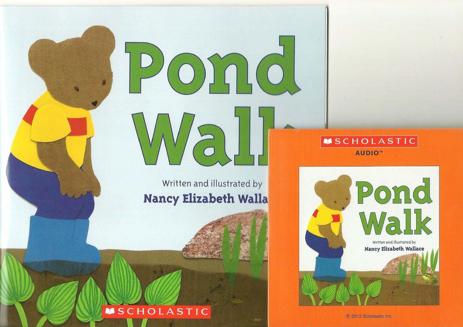 Pond Walk Book and Audio CD – audio cd Nancy Elizabeth Wallace