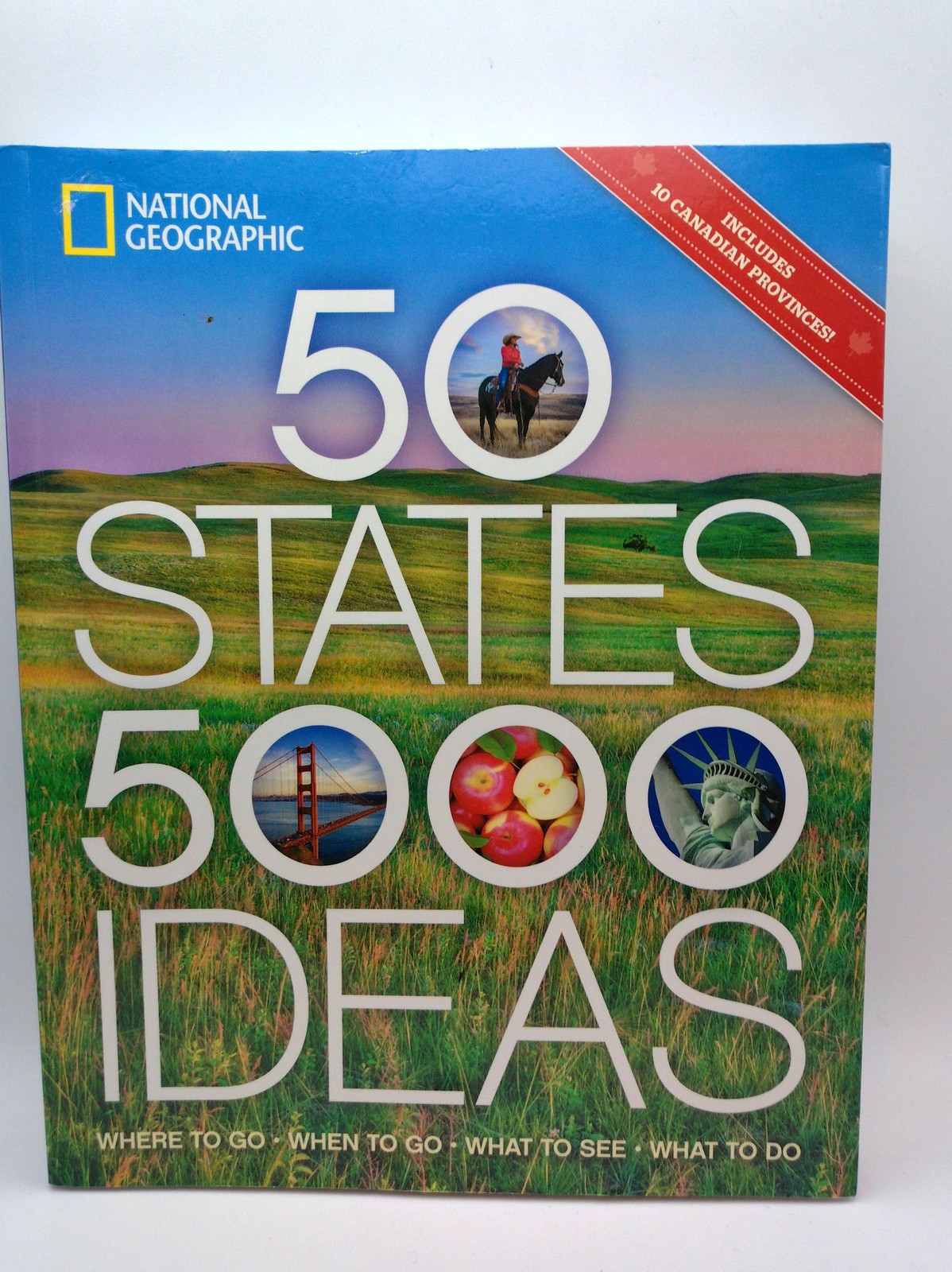 National Geographic 50 States 5000 Ideas Travel Book Paperback 2017 Joe Yogerst