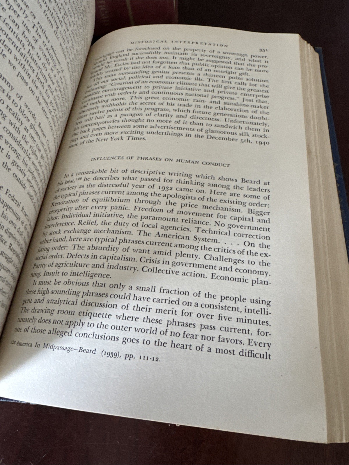 2 Vintage 1945 The Philosophy of American History by Morris Zucker