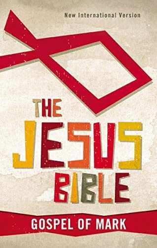 NIV, The Jesus Bible: Gospel of Mark, – Paperback, by Zonderkidz – Very Good j