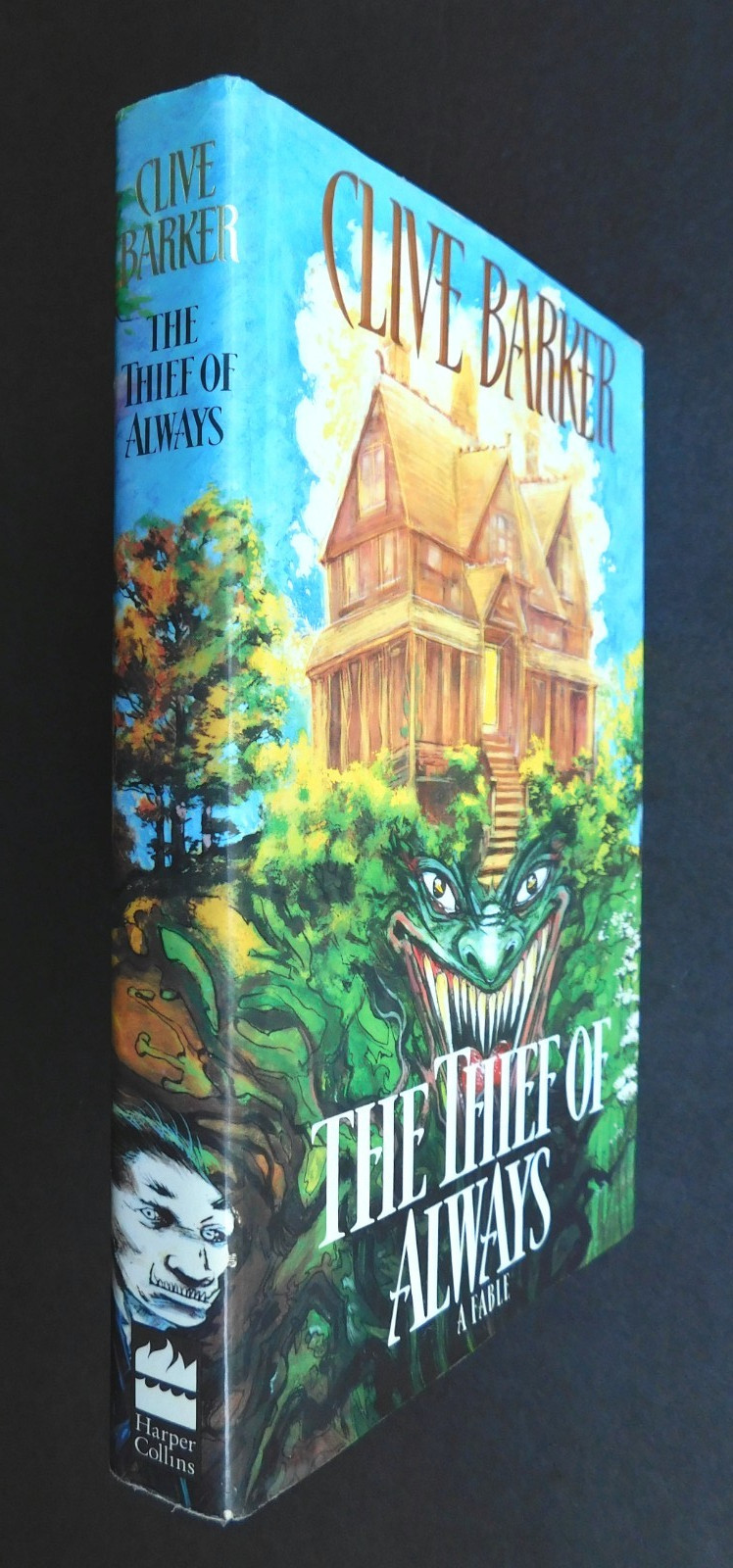 CLIVE BARKER HarperCollins 1992 THE THIEF OF ALWAYS 225 pages 9 photos PRISTINE