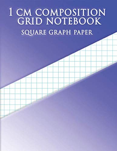 1 CM COMPOSITION GRID NOTEBOOK SQUA…, Design, Graph P