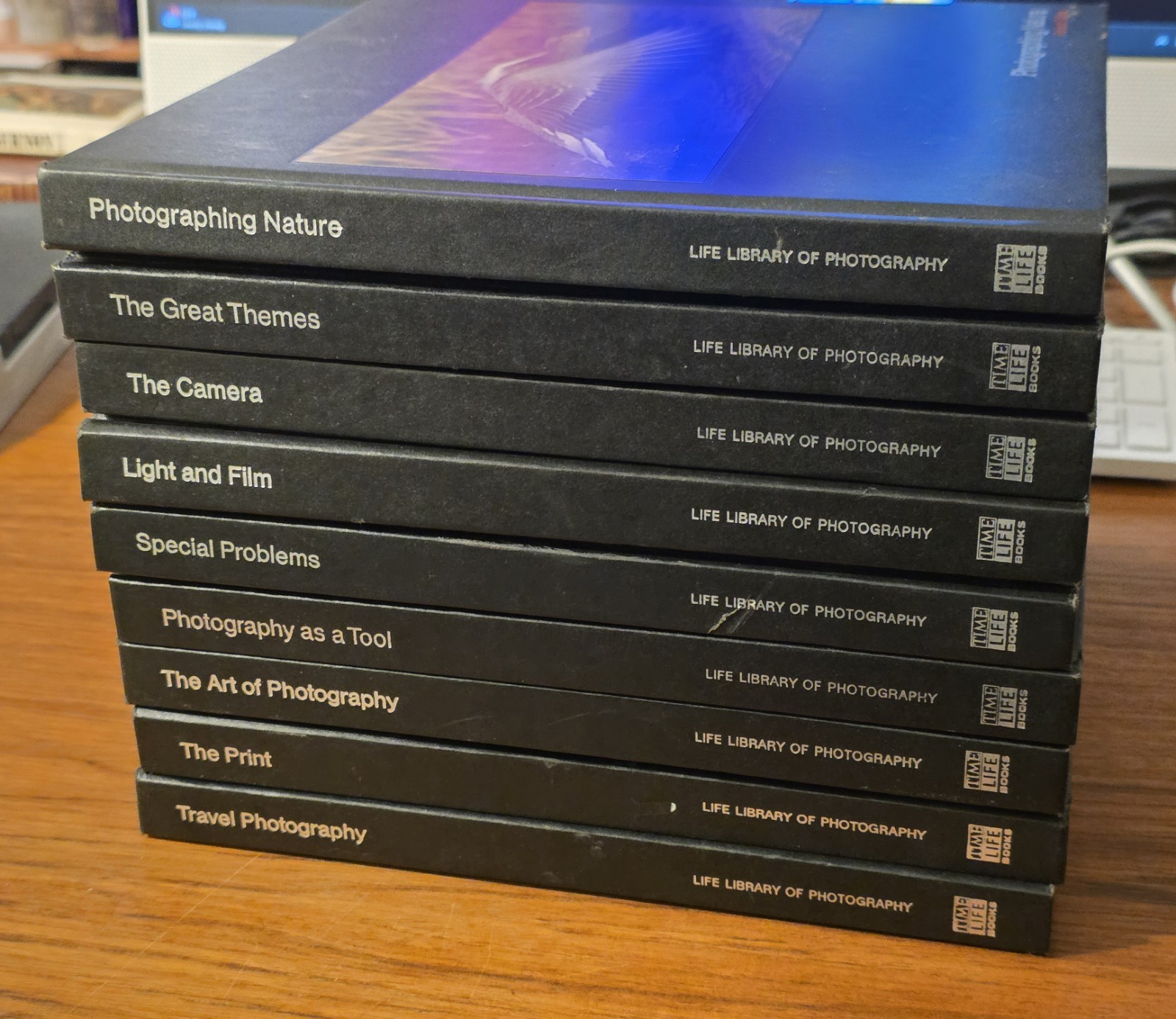 Lot of 9 “Life Library of Photography” by TIME-Life Books, HC Revised Edition