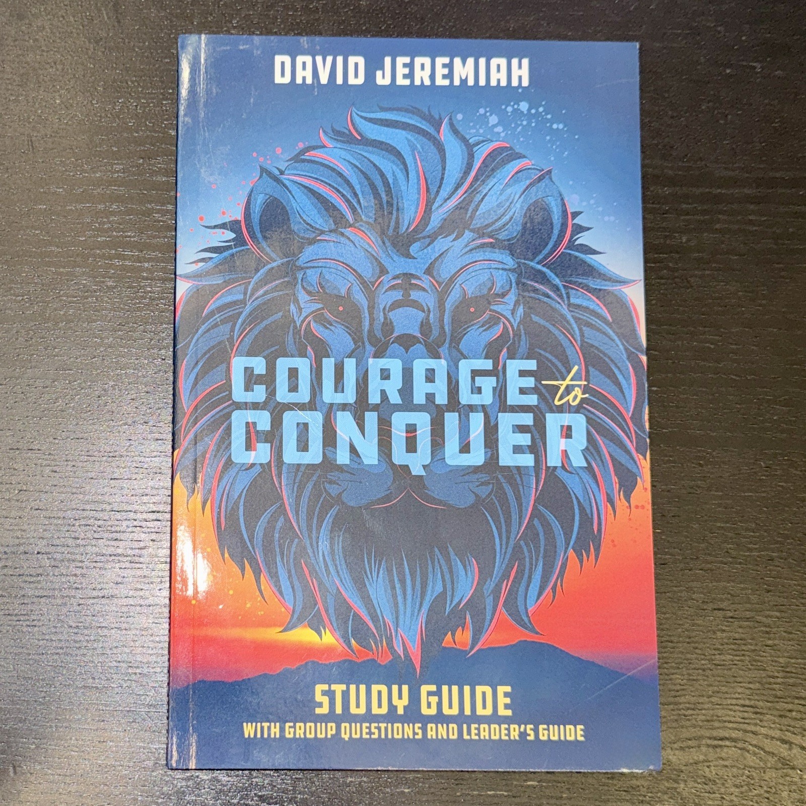 David Jeremiah Courage to Conquer Study Guide Christian Paperback Book 2021