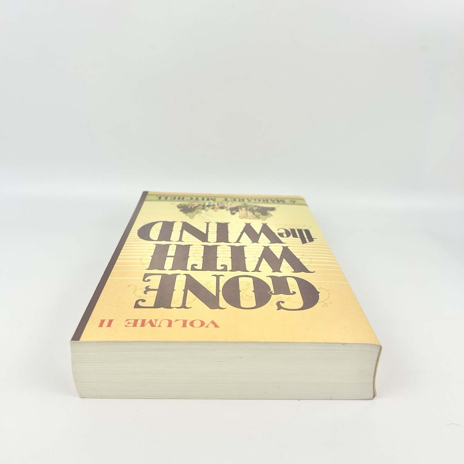 Rare Gone With The Wind Volume 1 & 2 Mitchell GK Hall Large Print Paperbacks
