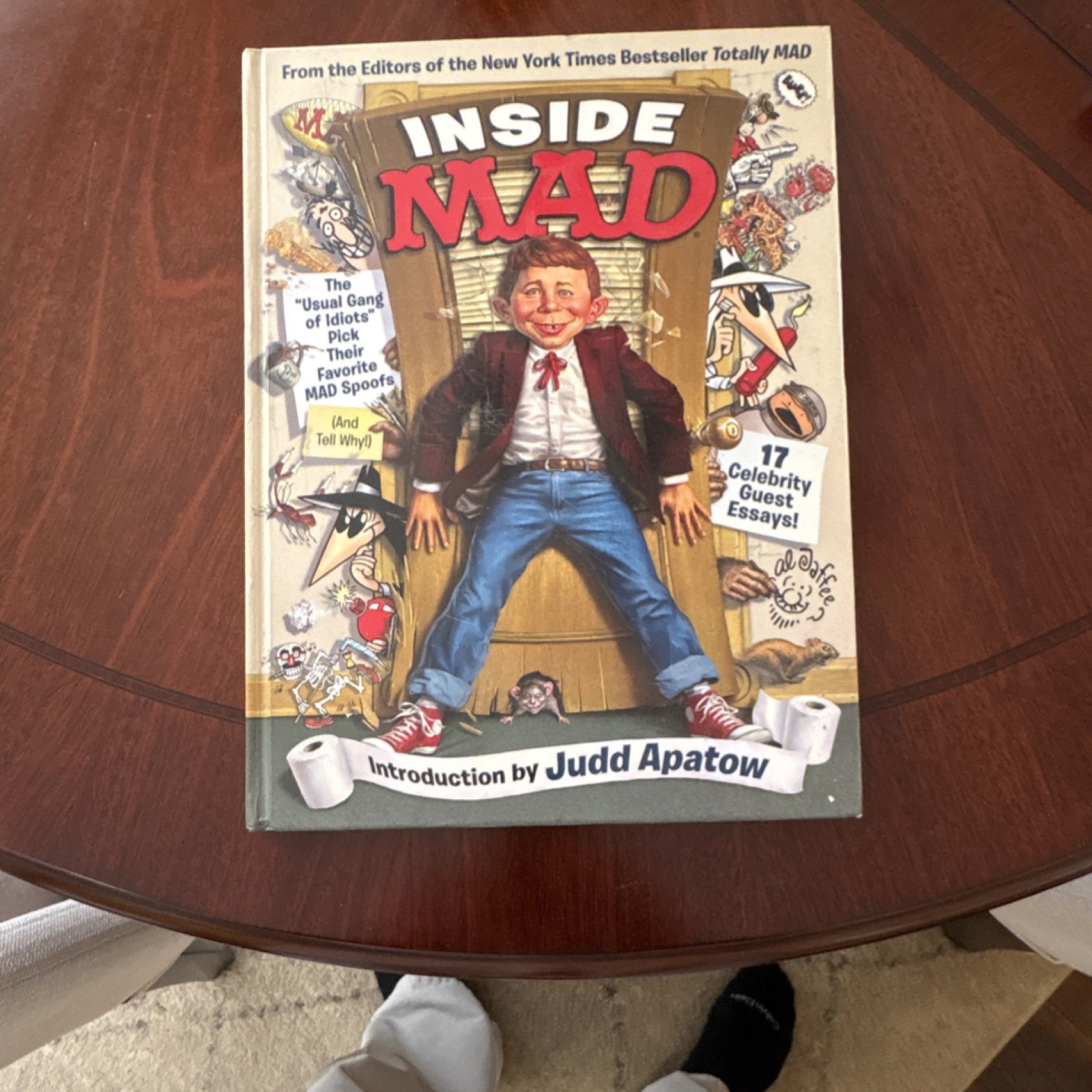 Inside MAD Hardcover Illustrated Humor Essay Collection Celebrity Guest Essays