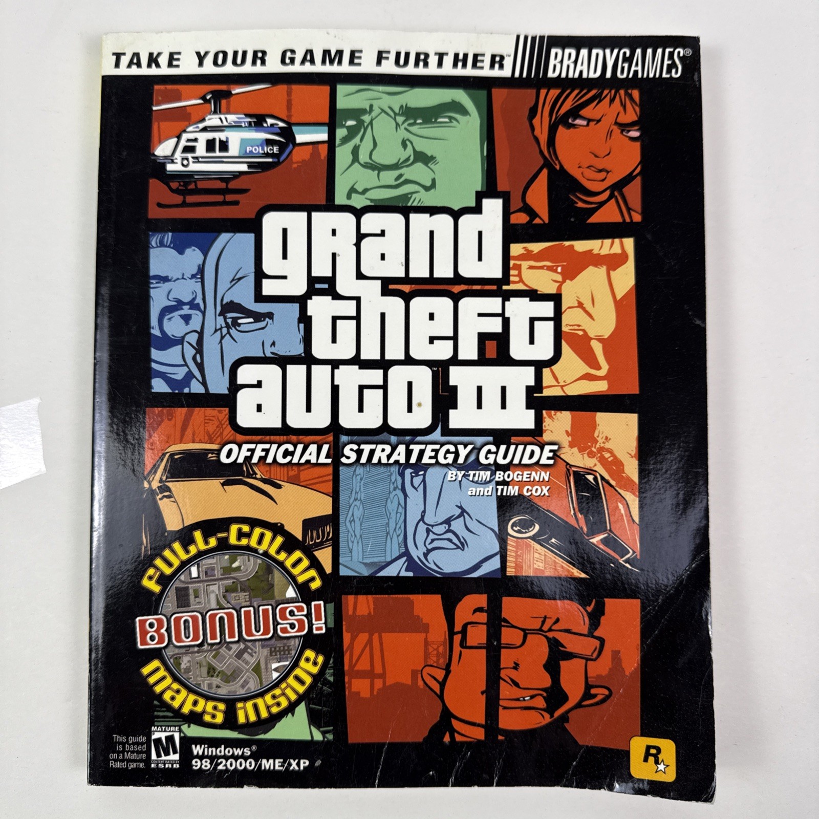 Grand Theft Auto 3 Official Strategy Guide By Tim Bogenn & Tim Cox.