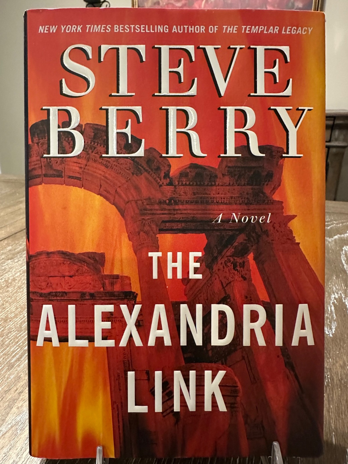 The Alexandria Link – Steve Berry – 1st Printing – HCDJ – 2007