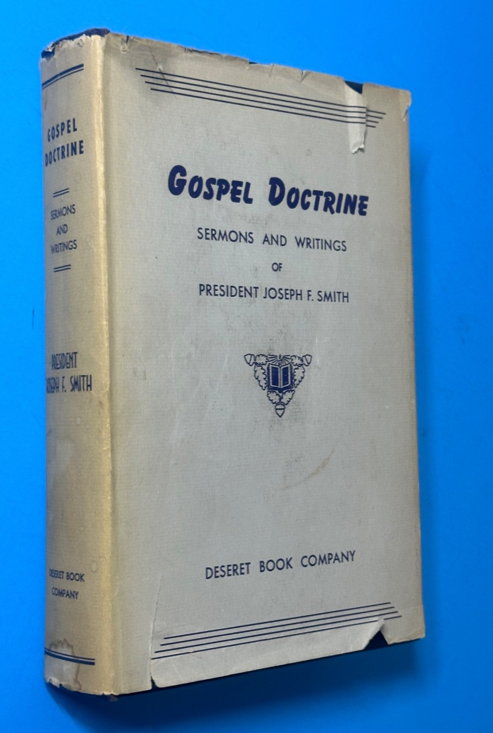 Gospel Doctrine Sermons Writings Joseph F Smith Mormon 1952 Nice dust jacket