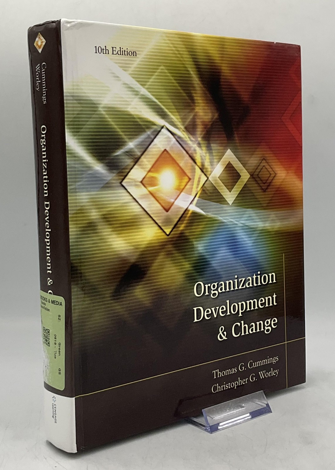 Organization Development & Change Cummings Worley Hardcover Cengage USA Brown