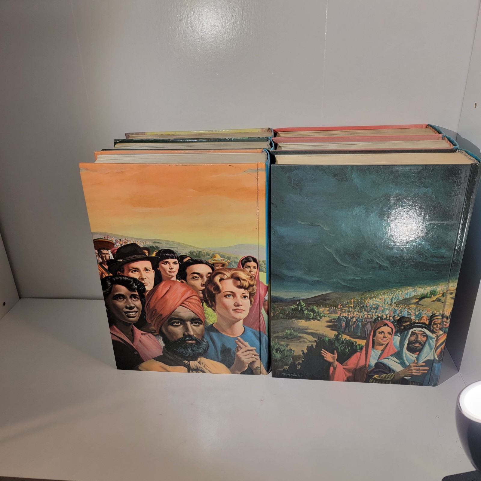 Conflict Of The Ages Series Complete Set Ellen G White 6 Books Lot Vintage 70s