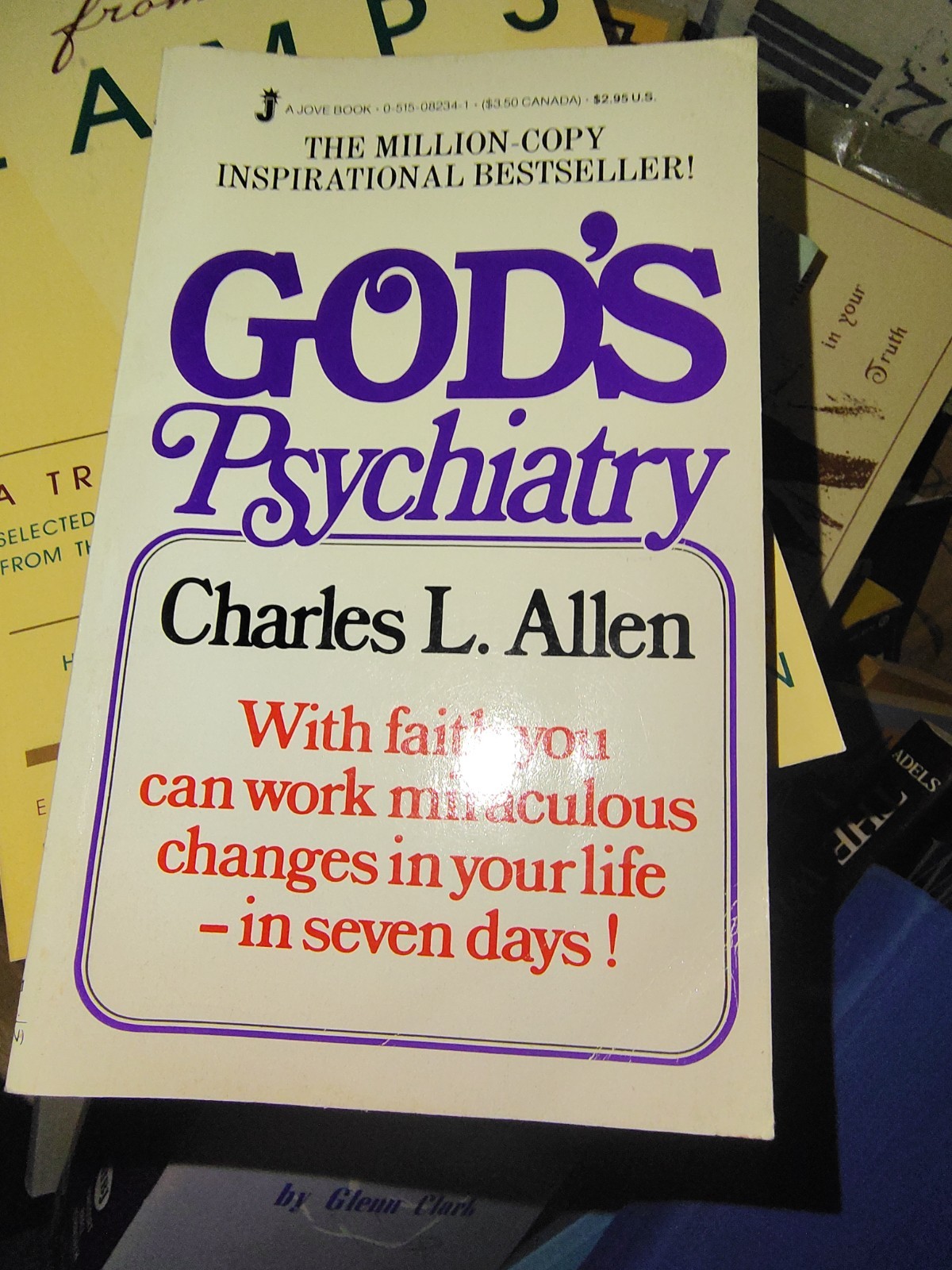 God’s Psychiatry by Charles L. Allen (1978, Paperback) I12