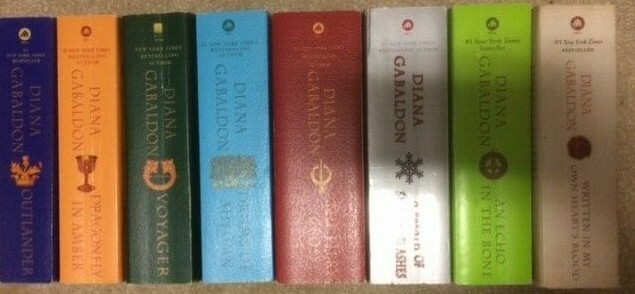 Outlander Complete Series 1-8 set Diana Gabaldon 1 2 3 4 5 6 7 8 small PB lot