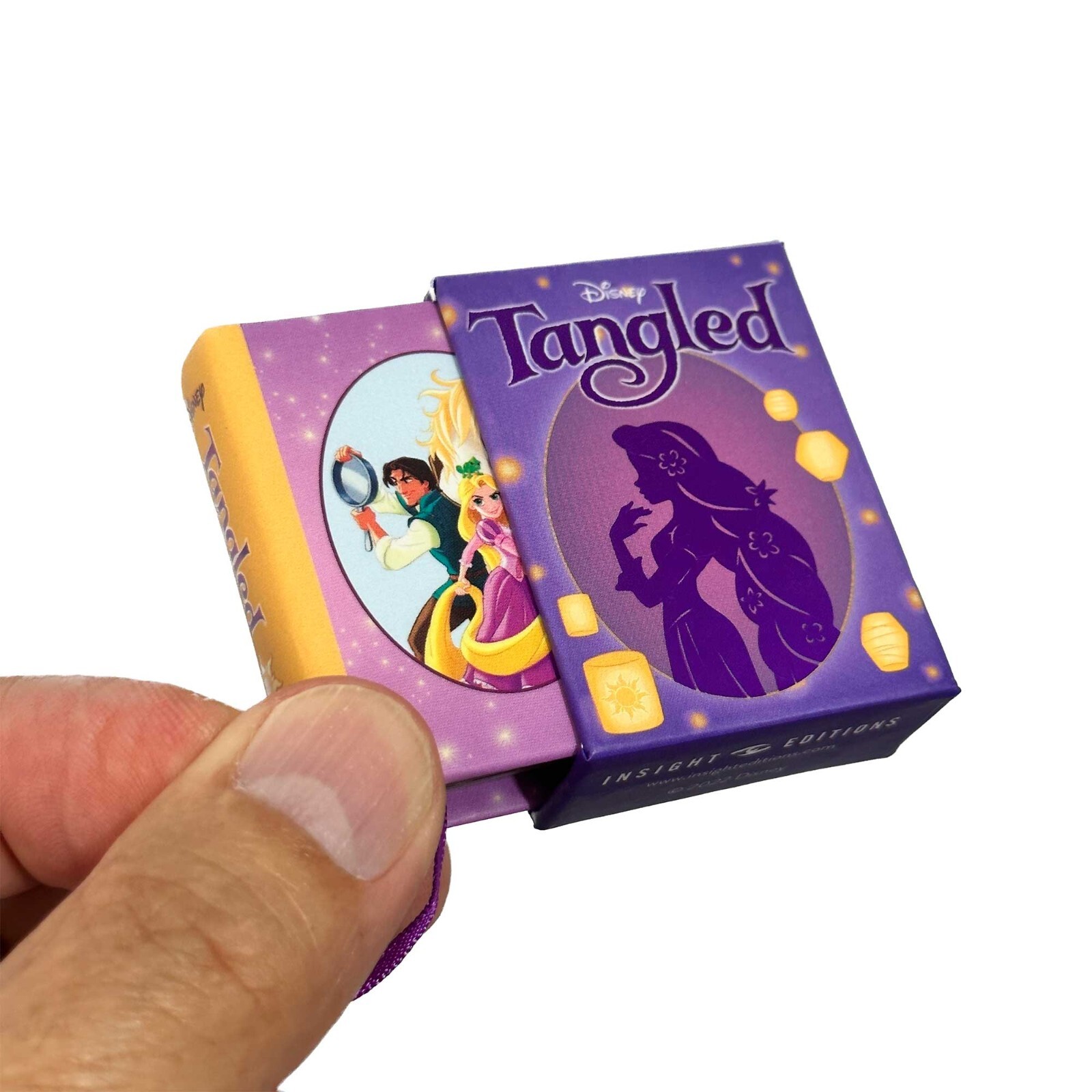 new Disney Tangled tiny book 1.7 In high hardcover 304 pgs full color hardcover