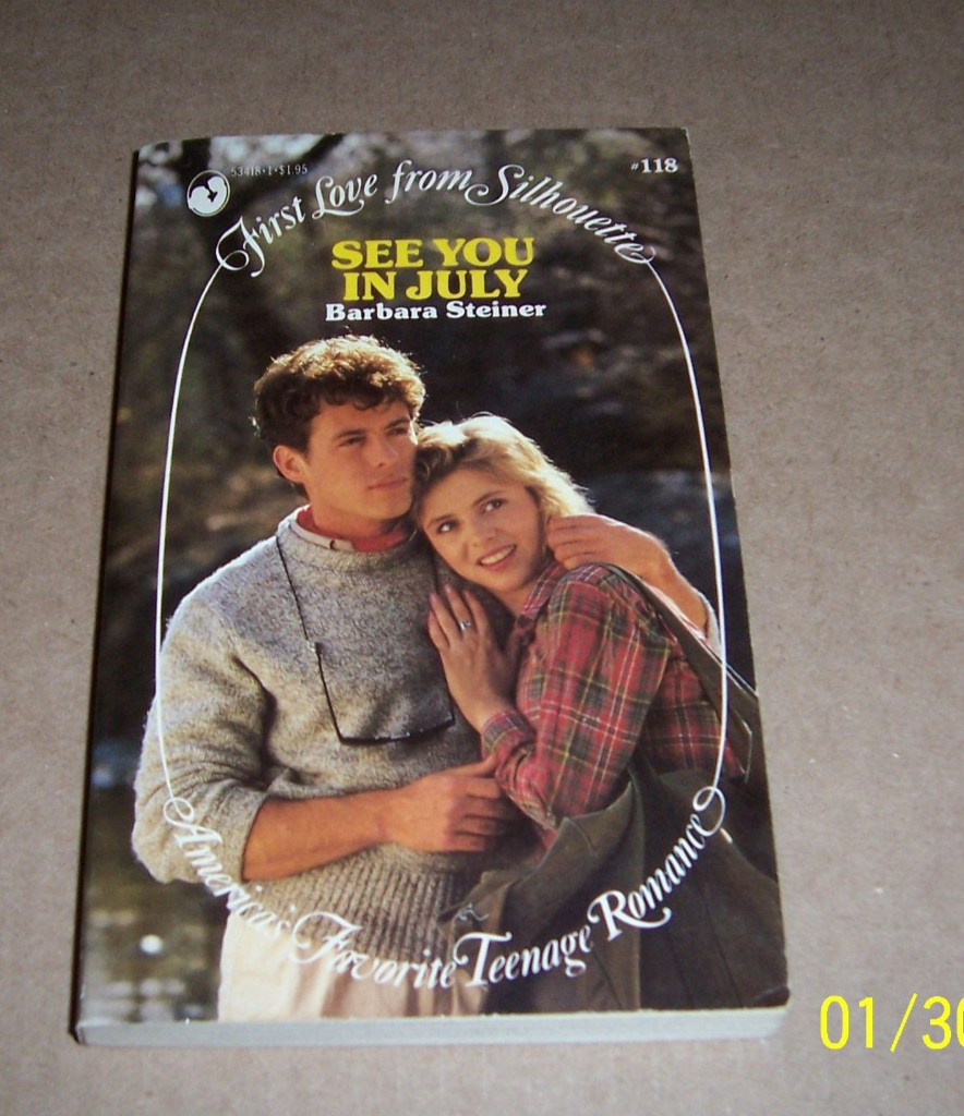 See you in July, first love from Silhouette. Barbara Steiner #118, HTF VGC. 1981
