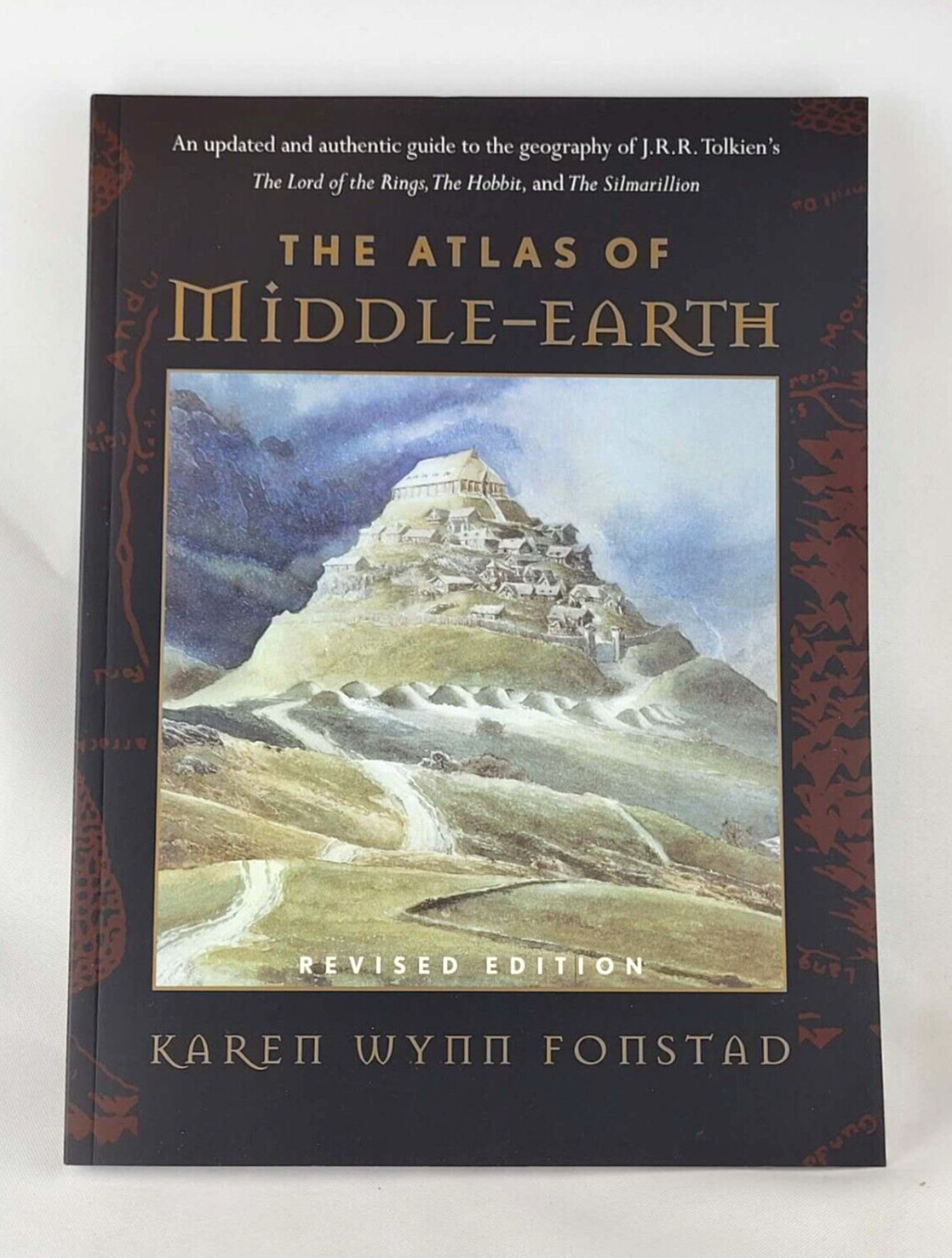 THE ATLAS OF MIDDLE-EARTH (11″x8″) Illustrated Karen Wynn Fonstad *Brand New*