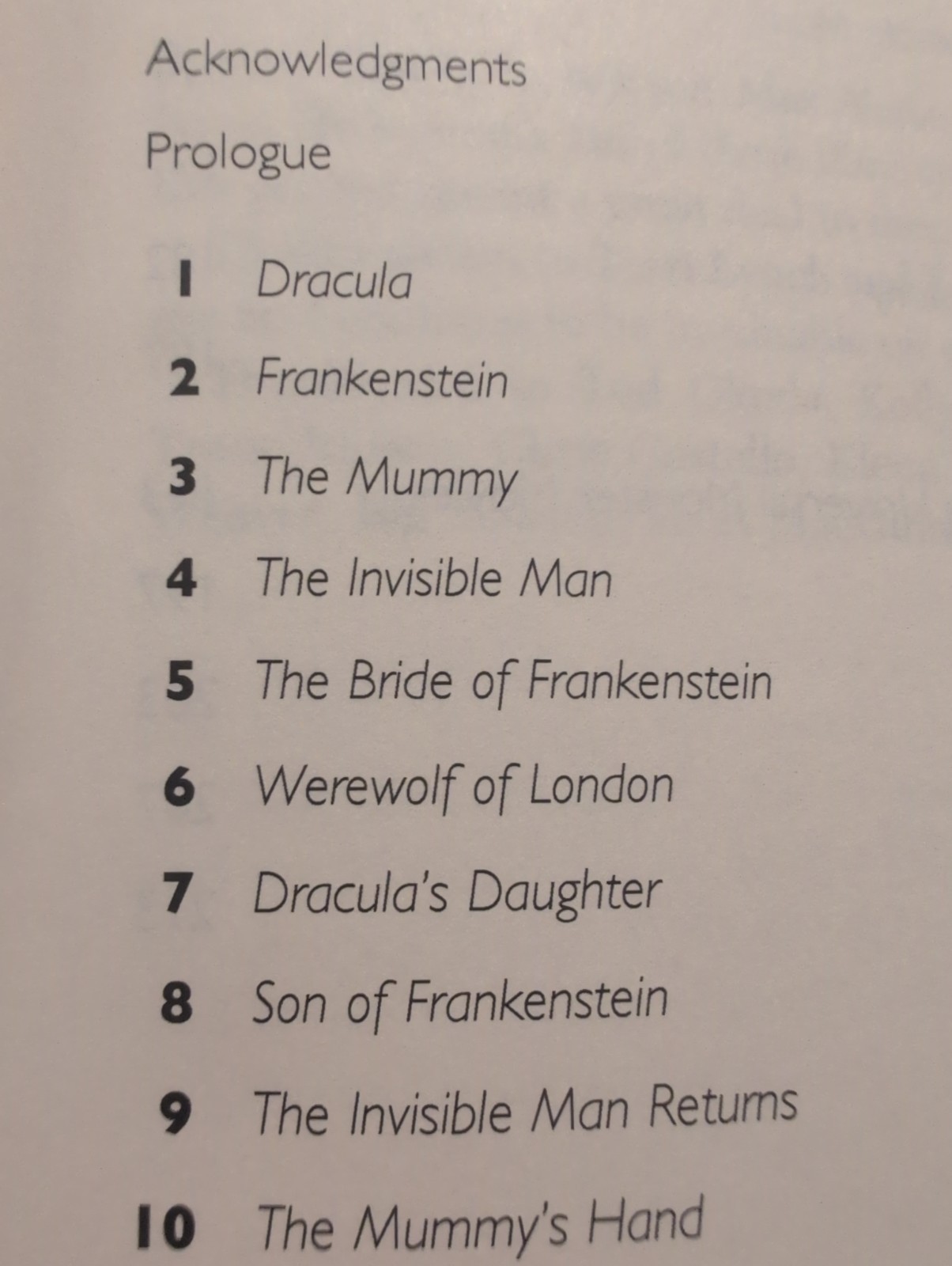 Monster movies By Universal Studios