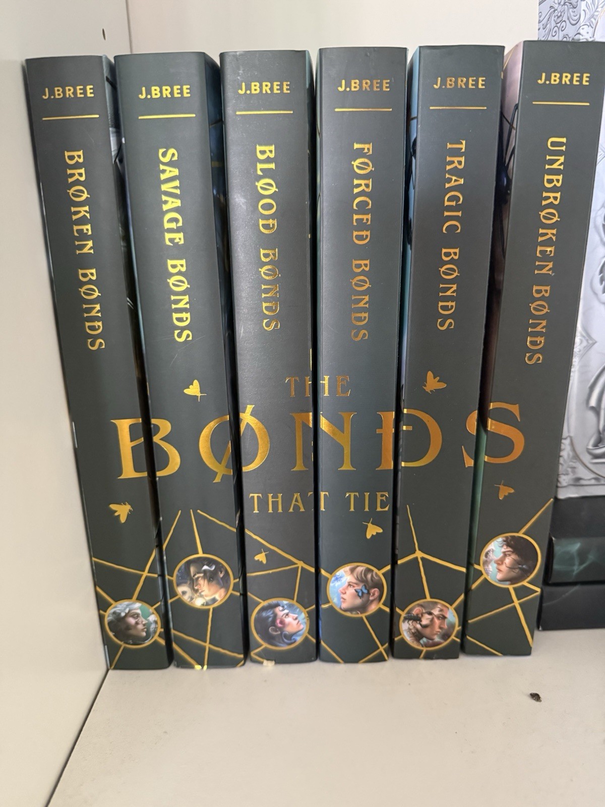 The Bonds That Tie, The Bookish Box Special Edition, Books 1-6 SIGNED