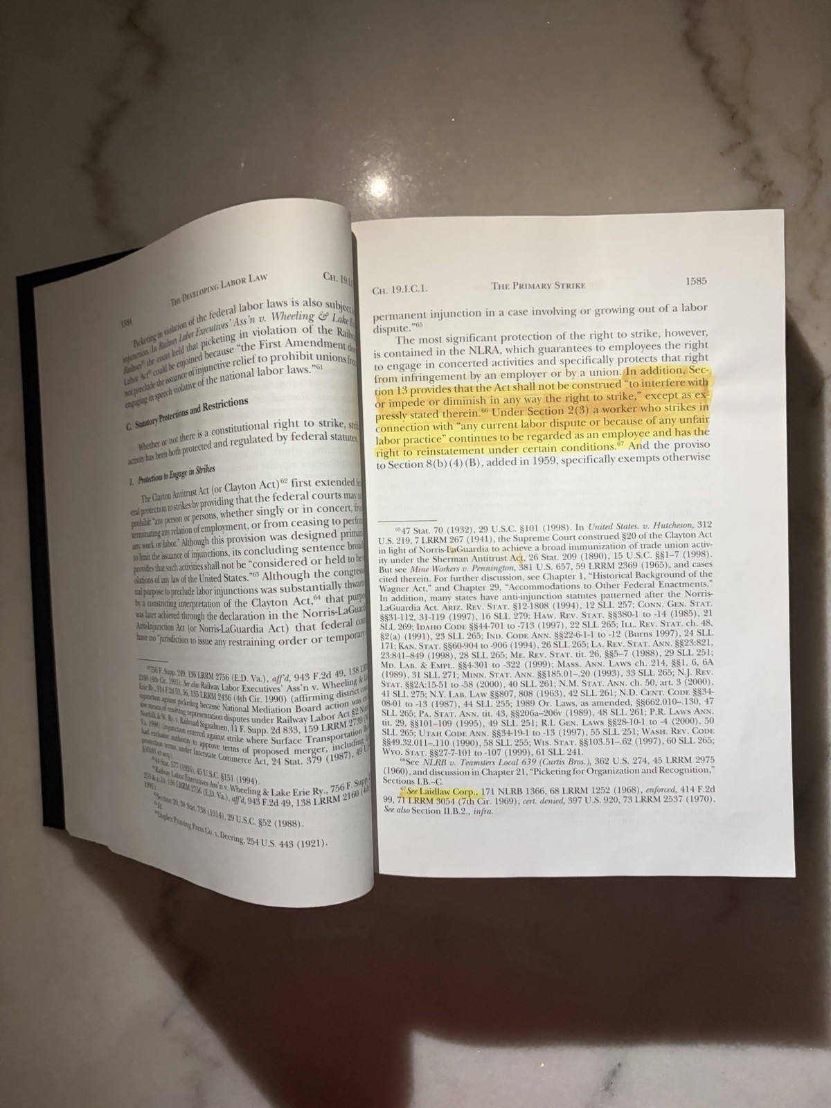 The Developing Labor Law The Board, the Courts & National Labor Vol 1 & 2 5th Ed