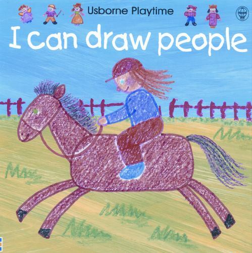 I Can Draw People; Usborne Playtime – 9780746037041, Ray Gibson, paperback
