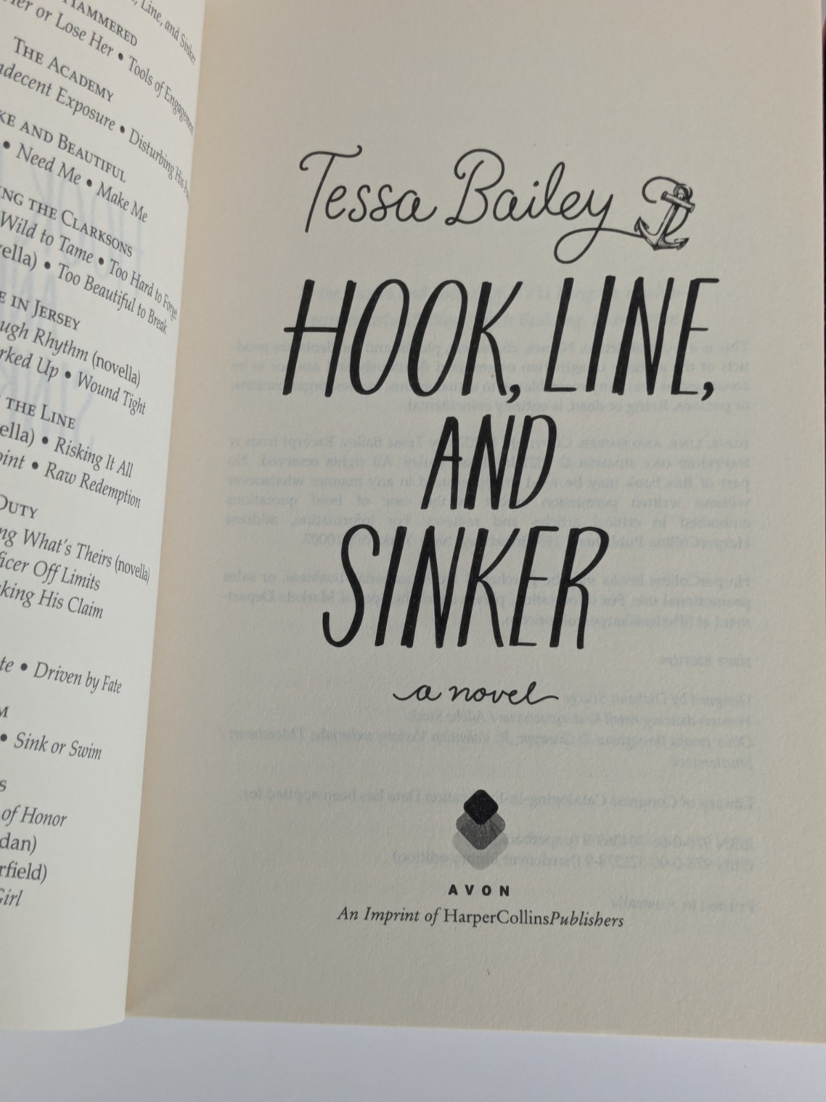 Tessa Bailey x 3 It Happened One Summer / Hook, Line and Sinker / Secretly Yours