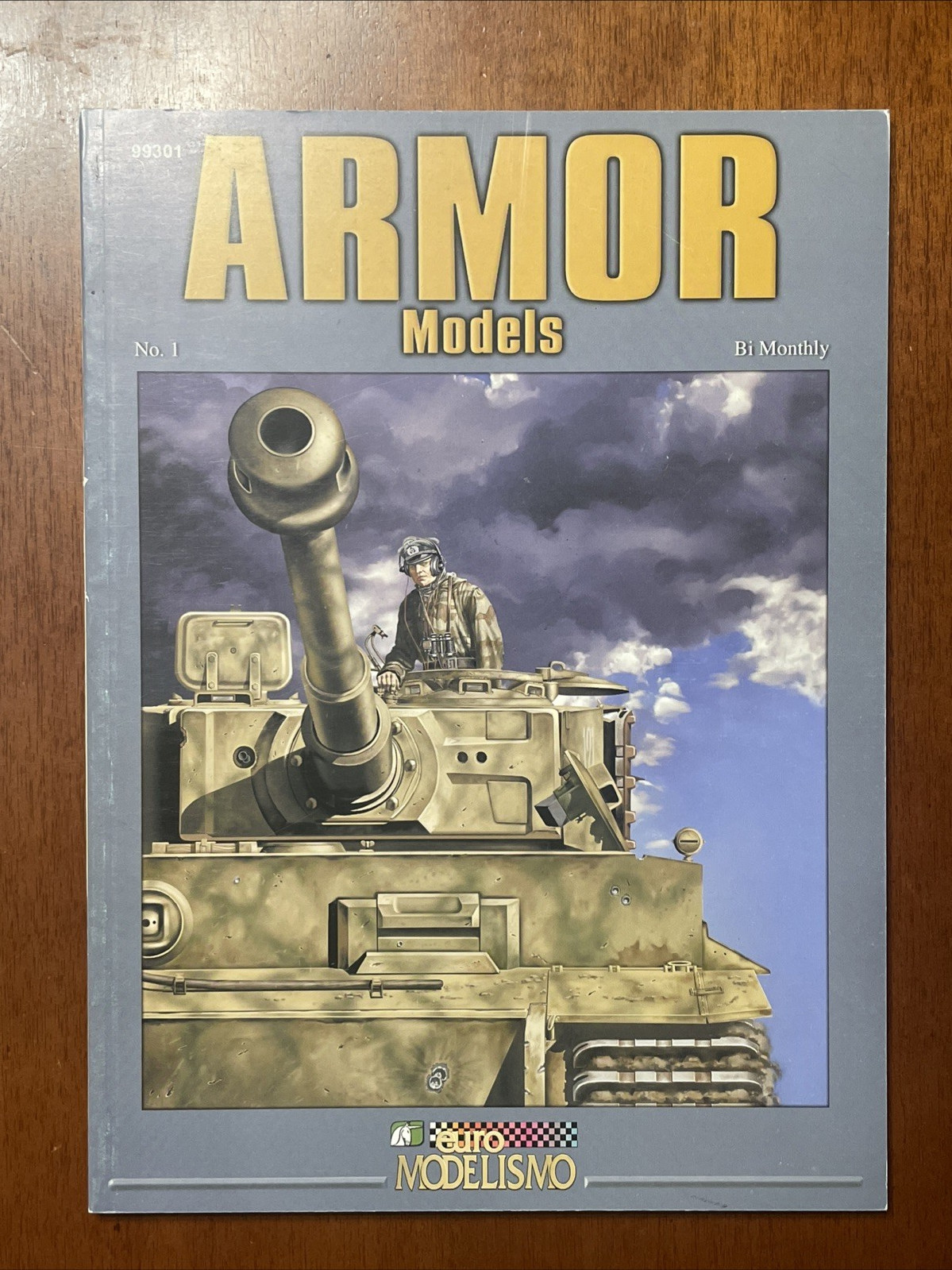 Armor Models No. 1, Bi-Monthly Euro Modelisma Magazine #99301, 62 Pages, Color