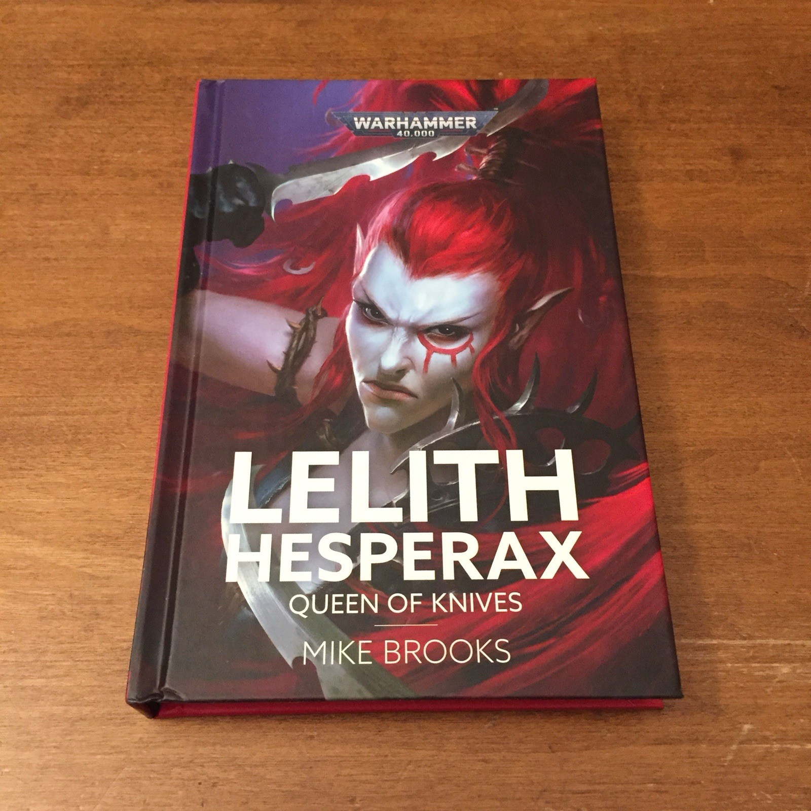 Lelith Hesperax: Queen of Knives by Mike Brooks 2024 Black Library HB Unread