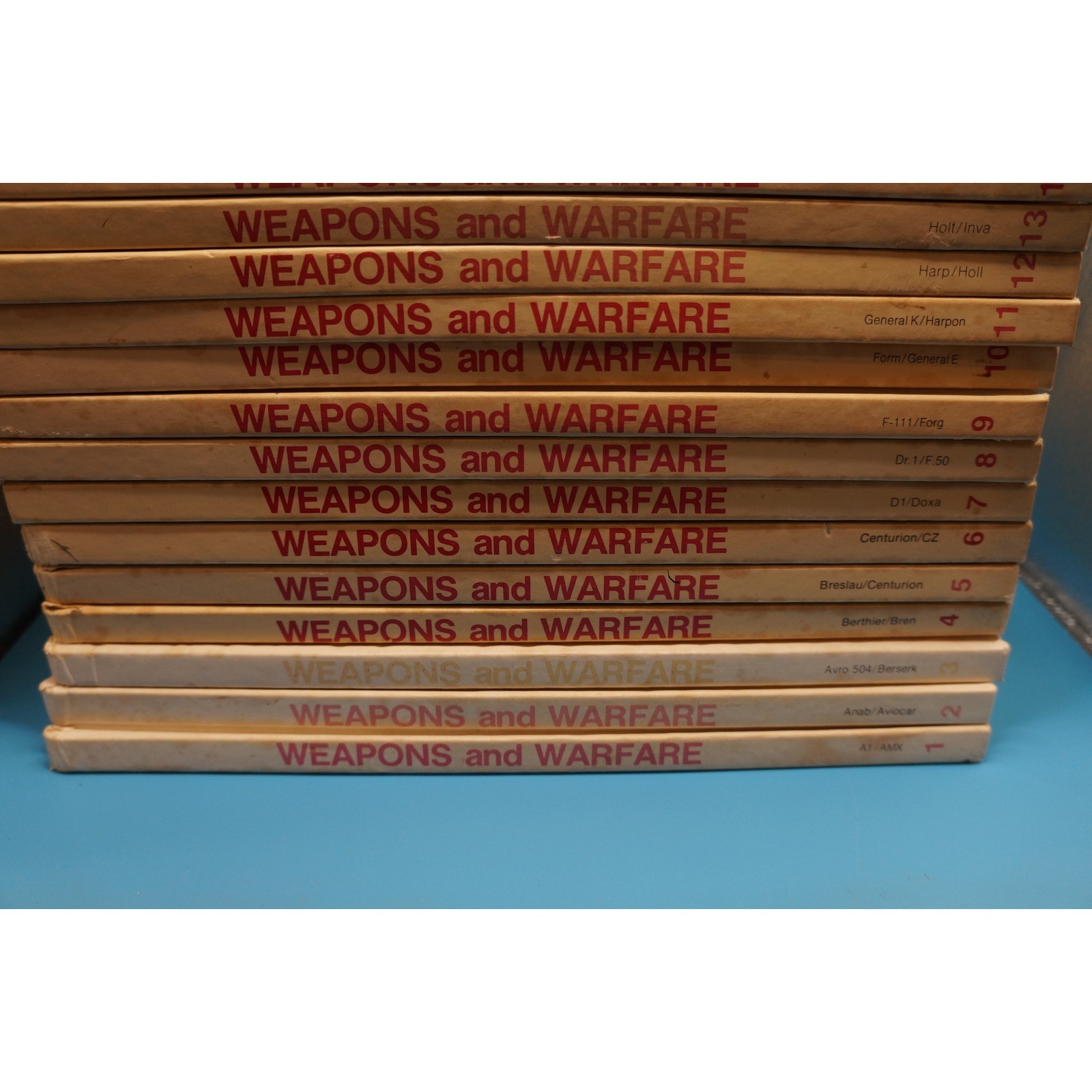 Illustrated Encyclopedia of 20th Century Weapons and Warfare 24 Volume Set 1970s