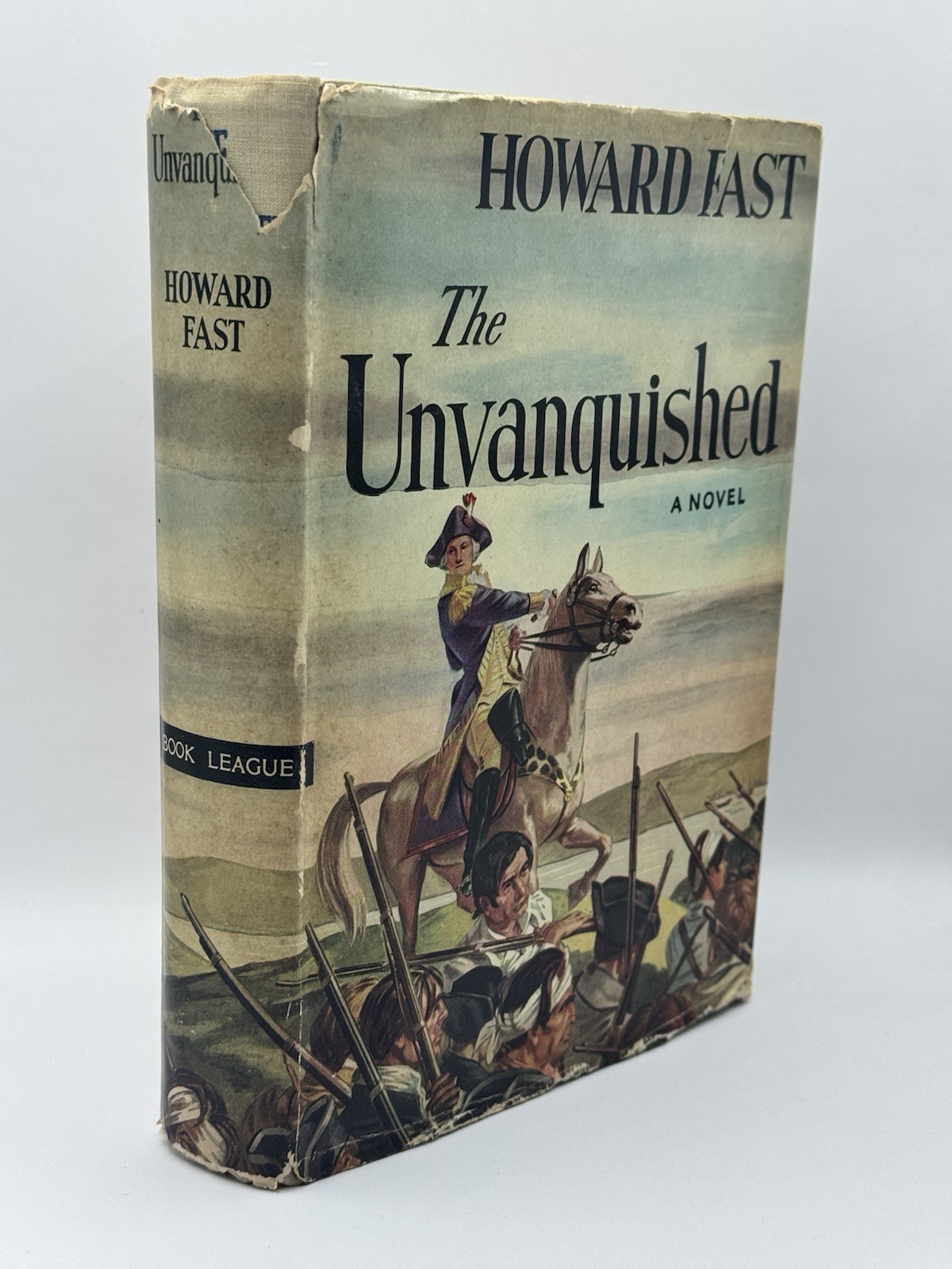 The Unvanquished by Howard Fast The Book League of America 1942 HC DJ