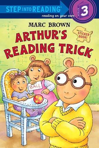 Arthur’s Reading Trick (Step into Reading) – Paperback – VERY GOOD