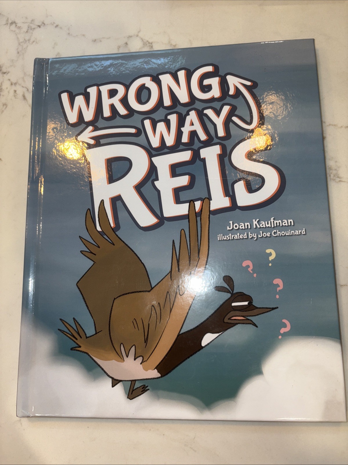 Wrong Way Reis HC Book By Kaufman, Joan, 2018 Signed EUC
