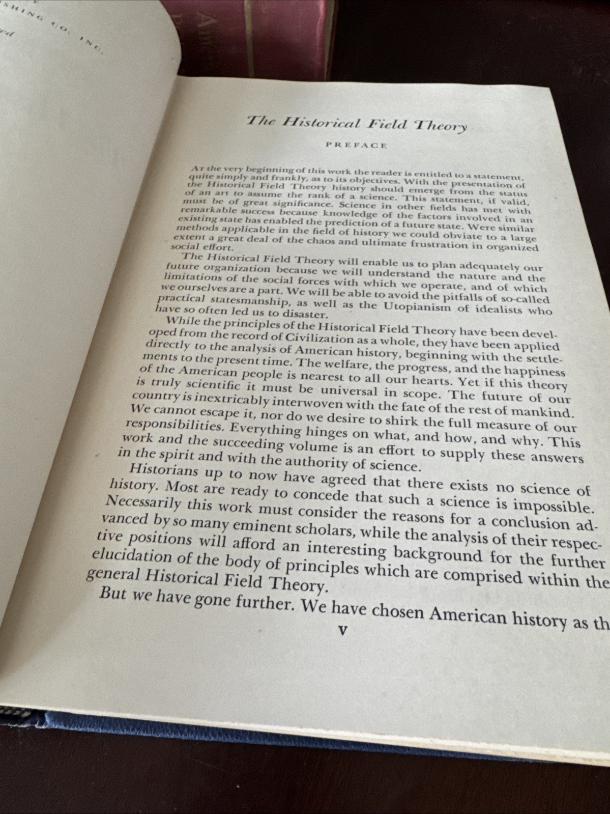 2 Vintage 1945 The Philosophy of American History by Morris Zucker