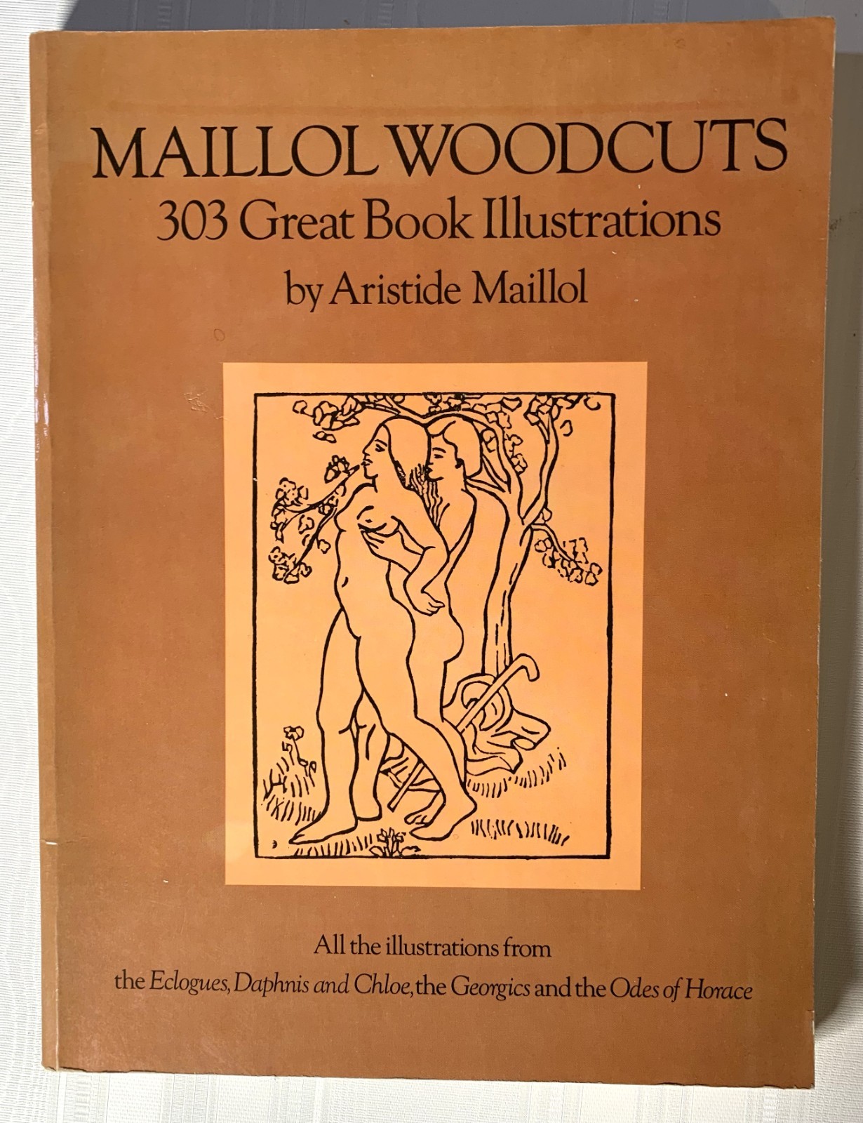 MAILLOL WOODCUTS: 303 GREAT BOOK ILLUSTRATIONS Aristide Maillol Woodblock Prints