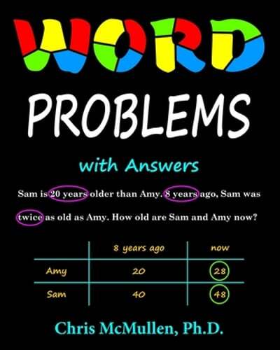 Word Problems with Answers by Chris McMullen: Used
