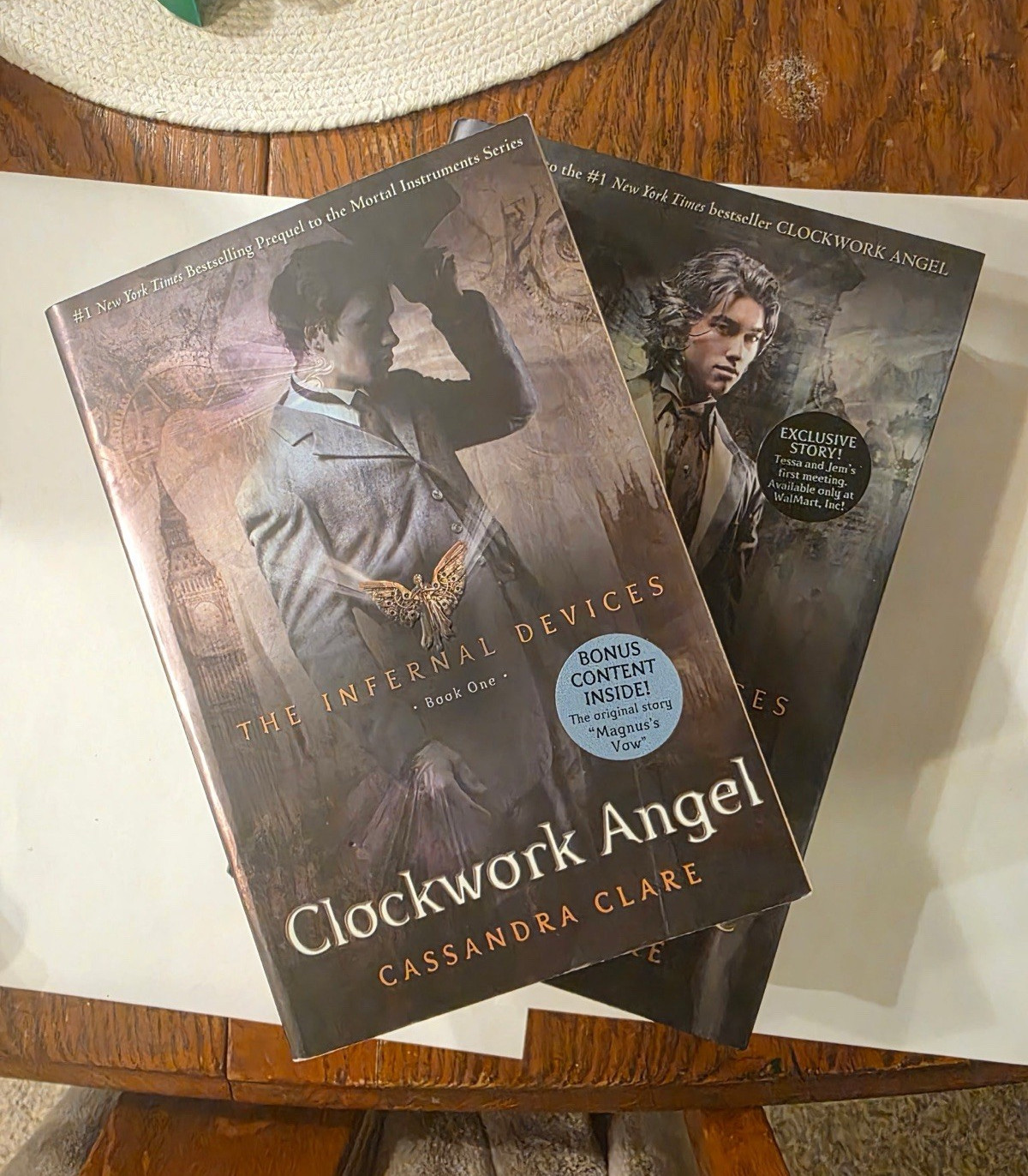 Cassandra Clare Infernal Devices: Clockwork Angel and Clockwork Prince Hardcover